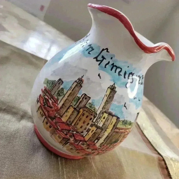 Pitcher San GIMIGNANO COLLECTIBLE VINTAGE - Picture 3 of 5